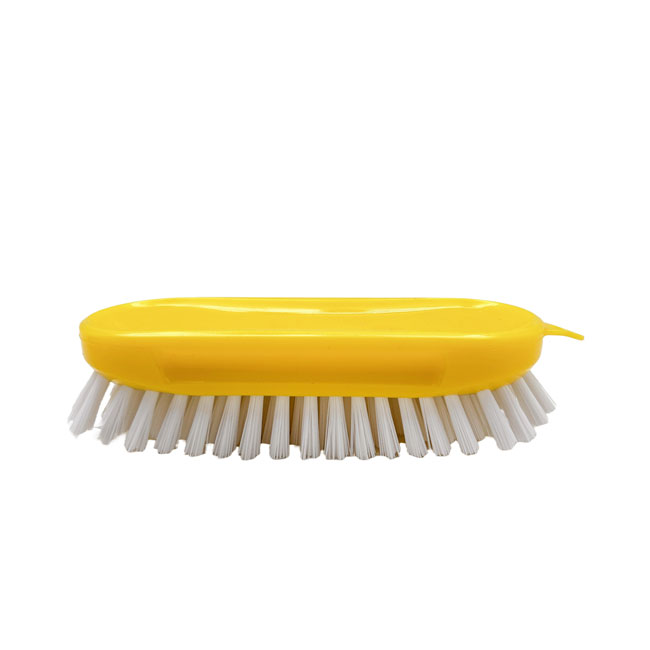 Made in Malaysia Yellow Hand Scrub Brush for Kitchen & Household Cleaning
