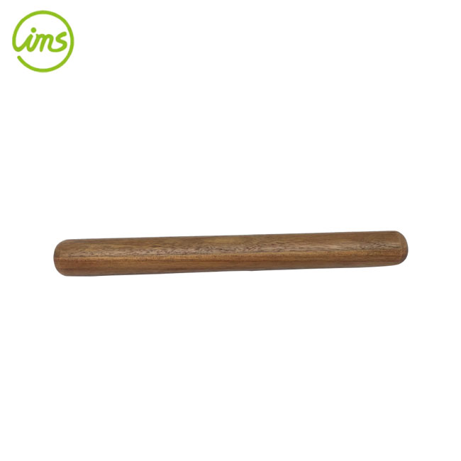 13" Bamboo Rolling Pin – Eco-Friendly Straight Dowel for Pastry & Dough Prep