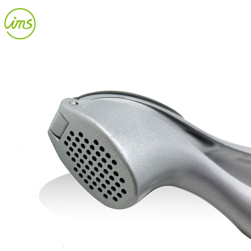 Heavy Duty Aluminum Garlic Press Crusher with Ergonomic Handle