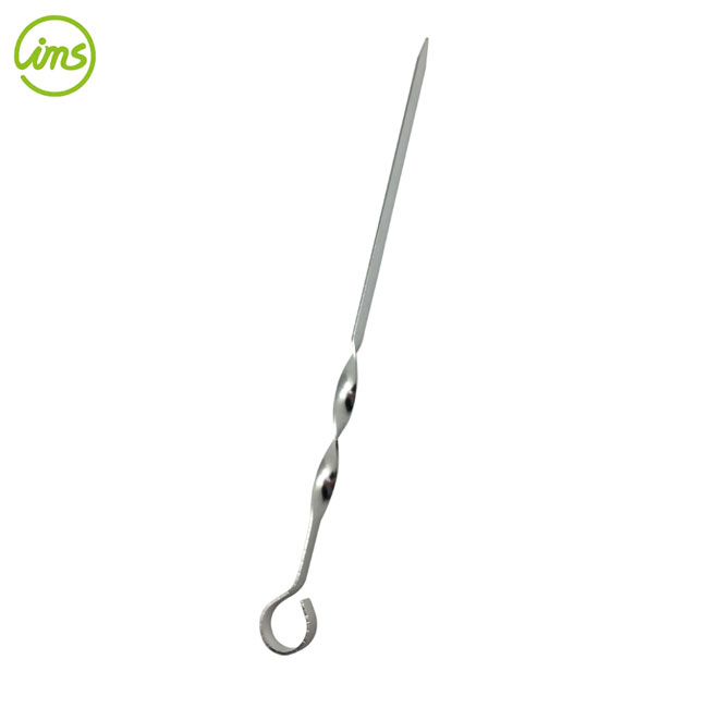 Twist String Stainless Steel Skewers | Non-Stick BBQ Kebab Sticks