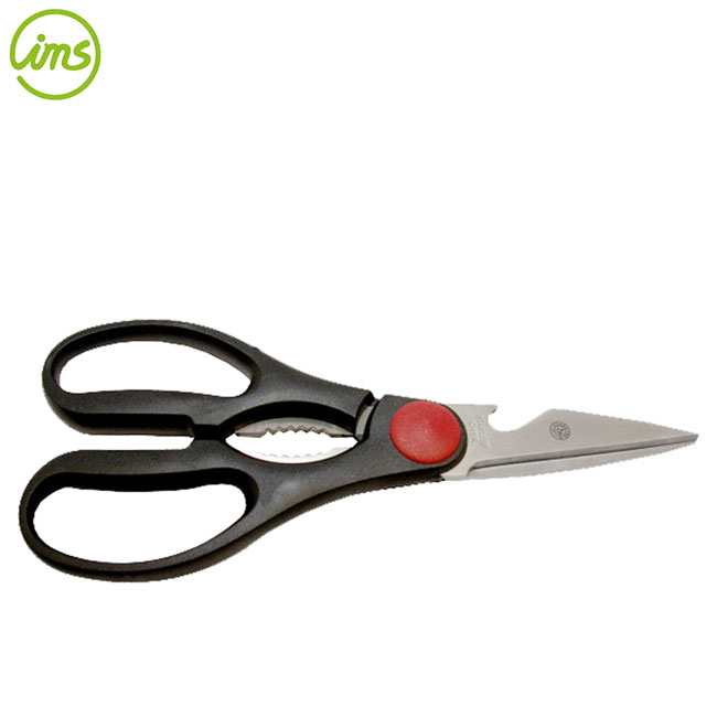 multi-function kitchen scissors – stainless steel cooking shears with bottle opener