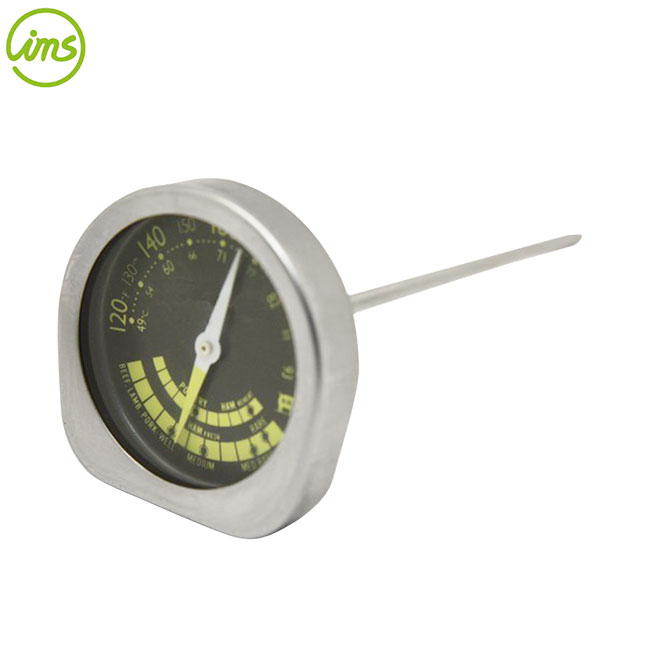 Meat Thermometer BBQ Day Glow – Easy-Read Grill & Steak Thermometer