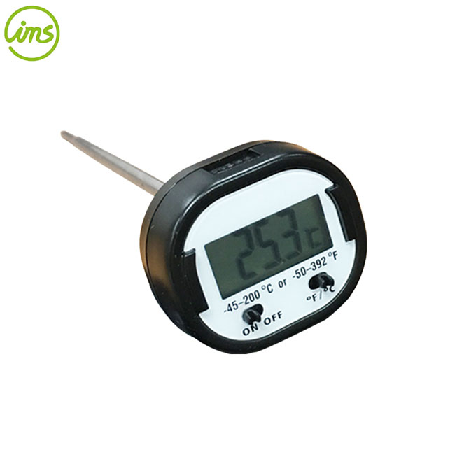 Digital Food Thermometer – Instant Read Stainless Steel Probe